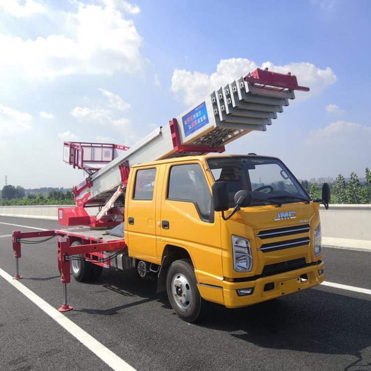 常州金坛出租云梯车电话 水泥上楼