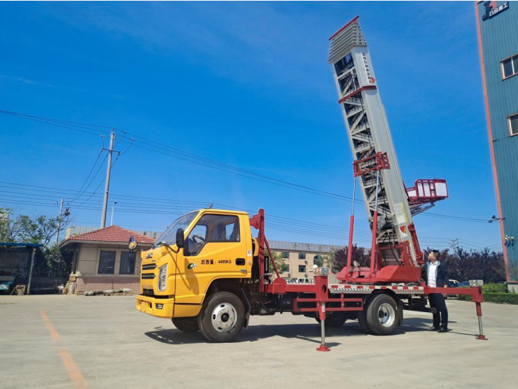 常州金坛常年租赁32米云梯车